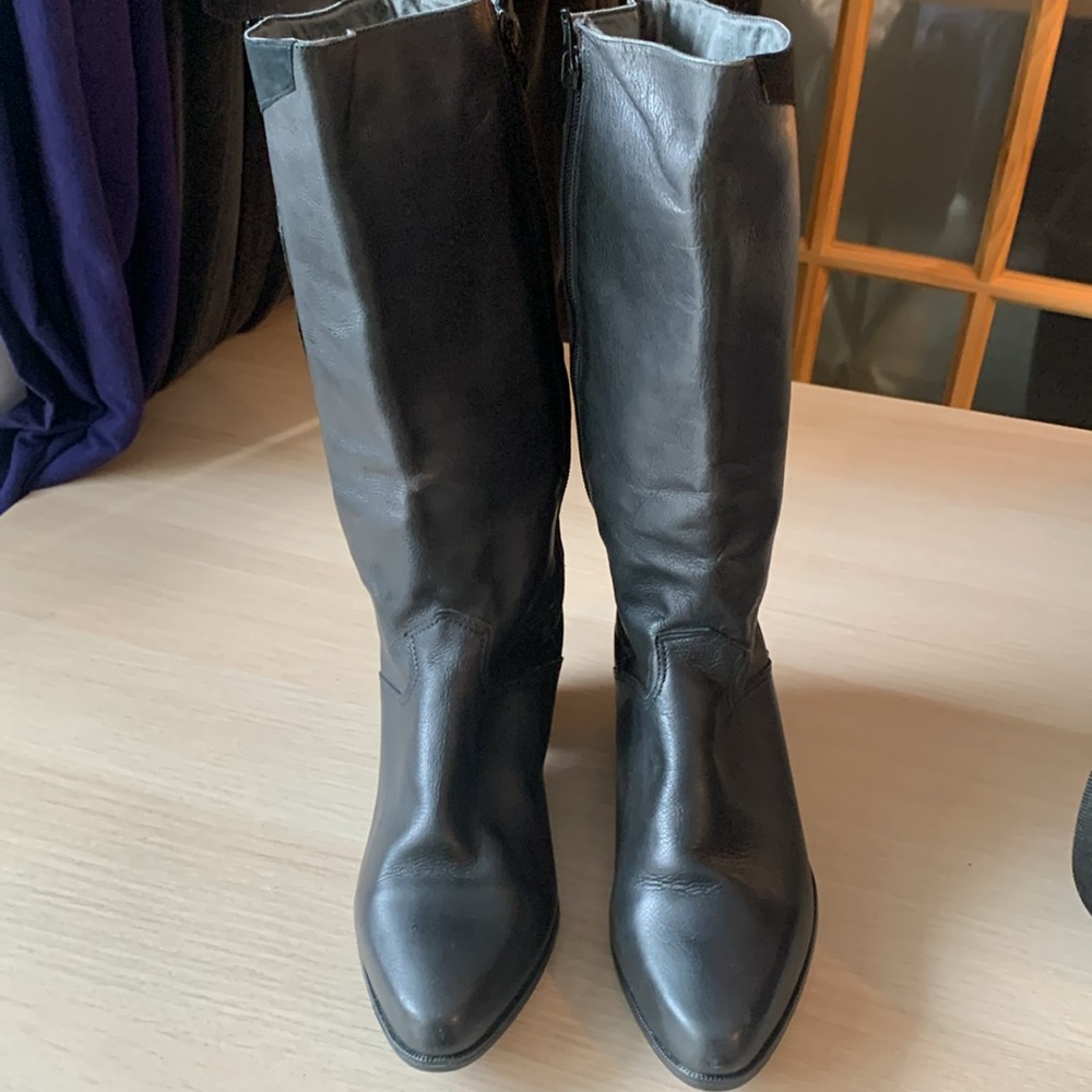 NWOT Made in Italy black boots - Picture 3 of 9